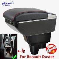 hot！【DT】☢♛☬  Renault Dacia 2 3 Armrest 2018-2022 Central Console Storage Car Accessories Ashtray Cup Holder USB