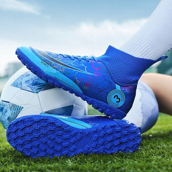 สินค้าขายดี-binniao-รองเท้าฟุตบอลเด็กรองเท้าบูทฟุตบอลสำหรับผู้ชายสำหรับเด็กผู้หญิง-รองเท้าฟุตบอลฟุตซอลสำหรับระดับมืออาชีพ31-48