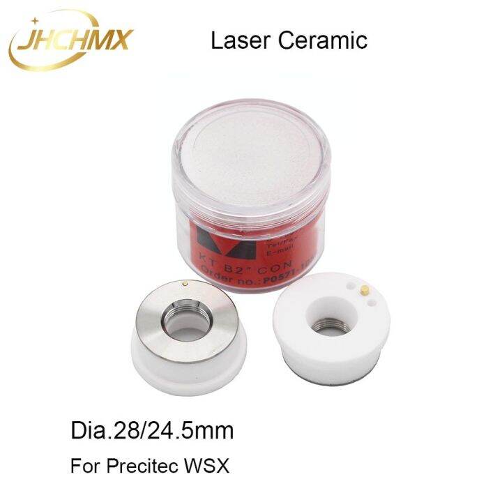 jhchmx-wsx-laser-ceramic-nozzles-holder-ktb2-con-p0571-1051-00001-dia-28mm-m11-for-precitec-hsg-fiber-laser-cutting-head