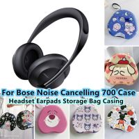 READY STOCK! For Bose Noise Cancelling 700 Headphone Case Funny Pattern for Bose Noise Cancelling 700 Headset Earpads Storage Bag Casing Box