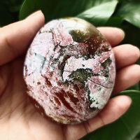 Natural Stone Beautiful Ocean Jasper palm healing crystals Decorative collection stones and crystals