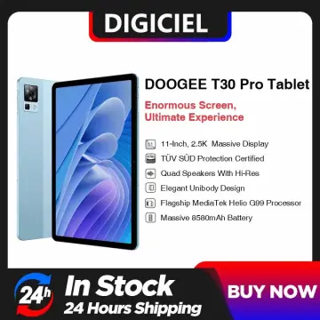 DOOGEE R10 Rugged Tablet 10.36” 2.4K Display Android 13 Tablet MTKG99  Octa-Core 8GB + 128GB ROM, 10800mAh Battery Tablet OTG Reverse Charging