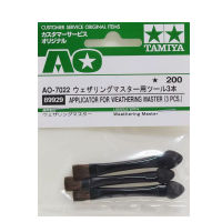 TAMIYA 89929หัวฟองน้ำชุดแปรง Applicator สำหรับ Weathering Master 3PCS Double Headed Aging Wiping ปากกาแปรงรุ่น Craft เครื่องมือ