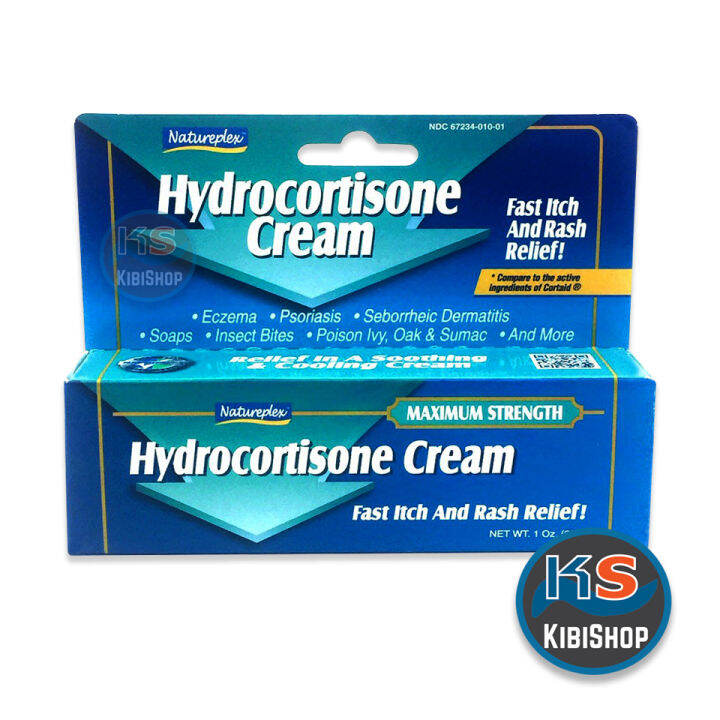 Natureplex Hydrocortisone Cream 28g for Fast Itch and Rash Relief