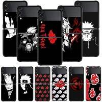 [Beike electronic] เคสโทรศัพท์สำหรับ Samsung Galaxy Z Flip 3 Zflip3 5G อะนิเมะยอดนิยม Naruto ฝาครอบ Hard PC พับ ZF3 Zflip ติดตั้ง Funda