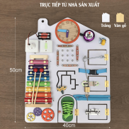 Sensory board, Busy board-Đồ chơi theo phương pháp giáo dục sớm từ 1 đến 3