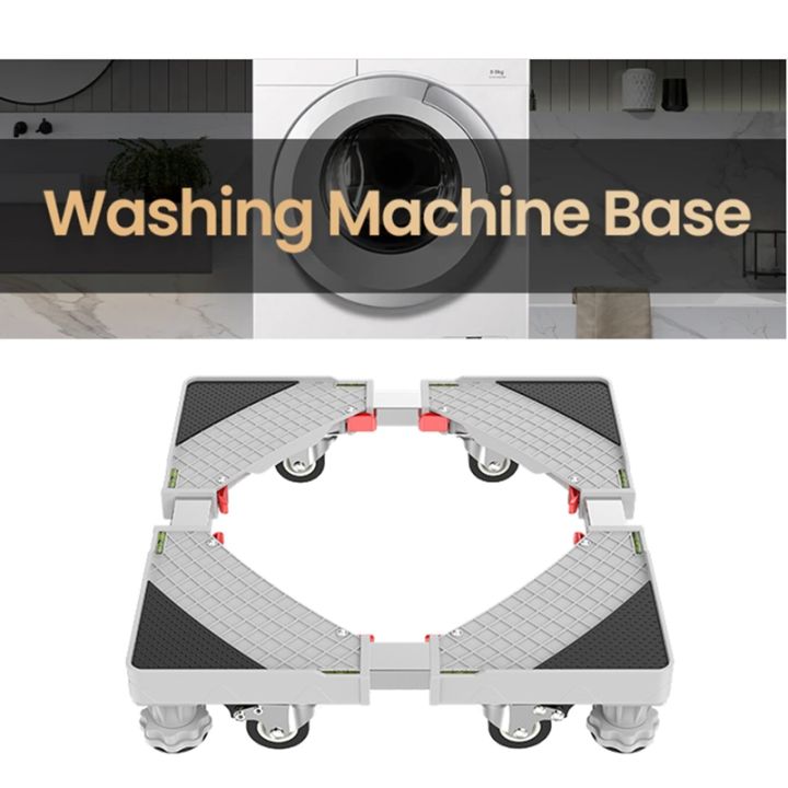 1-pcs-washing-machine-stand-adjustable-refrigerator-laundry-base-for-dryers-and-refrigerators