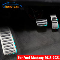 Xburstcar Auto แก๊สเบรคเท้าเหยียบสำหรับ Ford Mustang 2015 2016 2017 2018 2019 2020 2021รถเหยียบ Pad อุปกรณ์เสริม