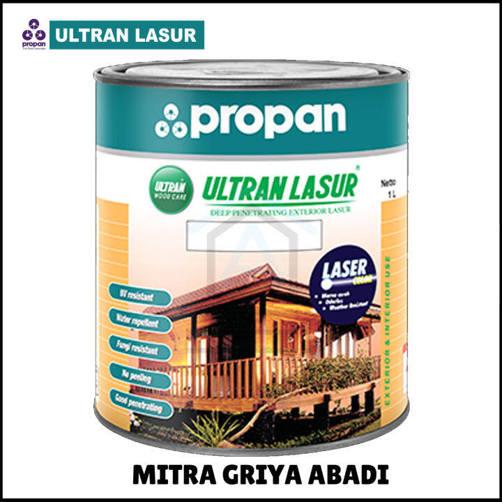 Cat Kayu Politur Exterior Ultran Lasur El 501 1liter Lazada Indonesia 9987