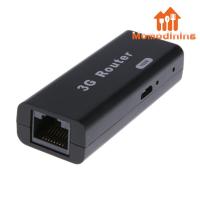 ฮอตสปอต WiFi ดับเบิลยูแลนด์3G ขนาดเล็ก AP ไคลเอนต์เราเตอร์ไร้สาย USB RJ45 150Mbps