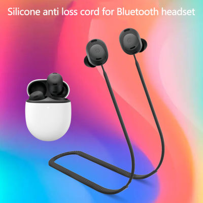 【Awakening,Young Man】Silicone Bluetooth-Compatible Headphone Neck Strap Portable Waterproof Anti-Lost Earphone Holder Cable For Pixel Buds Pro