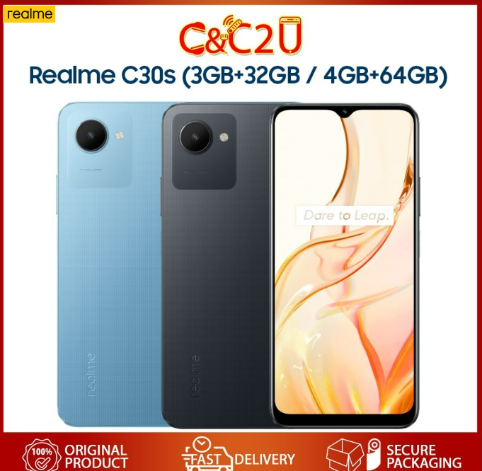 Realme C30S [4GB+64GB] ORIGINAL REALME MALAYSIA WARRANTY Lazada