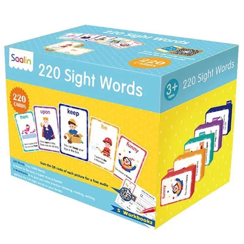 Saalin 220 Sight Words，Phonics Kidsセット - 本