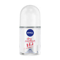 Nivea roll on for women [25ml.] dry comfort นีเวีย ดีโอ ดราย คอมฟอร์ดโรลออน