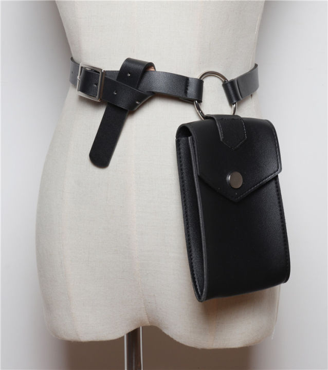 mihaivin-leather-waist-bag-women-fanny-pack-black-belt-bag-serpentine-waist-pack-phone-bag-shoulder-bum-bags-womens-hip-pack