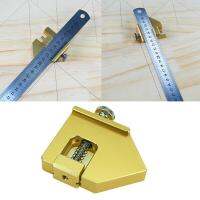 Positioning Block Stop Block Aluminum Alloy Steel Ruler Fixed Steel Ruler Limit Compatible w/ Thickness 3mm Steel Rule