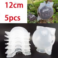 12cm Fruit Plant Tree Rooting Ball Root Box Plastic Case Transparent Flower Grafting Growing High-pressure BreedingYB23TH