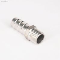 3/8 quot; BSPT Male x 15mm Hose Barbed 304 Stainless Steel Pipe Fitting Hose tail Connector