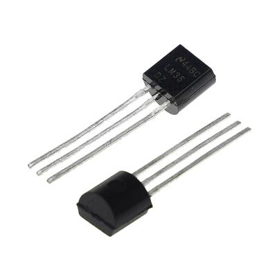 วงจรรวม LM35DZ ถึง-92เซ็นเซอร์อุณหภูมิเซนติเกรดที่มีความแม่นยำ LM35สำหรับ IC อิมพีแดนซ์ต่ำ