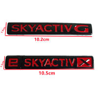 SKYACTIVG ESKYACTIX For Mazda 2 3 5 7 CX-5 CX-7 CX-30 SKYACTIV G E SKYACTI X Rear Trunk Tail Logo Sticker Emblem Decal