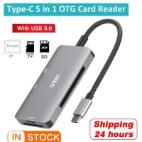 【Cod】 ClickDeals 2พอร์ต USB 3.0ตัวแปลงฮับอะแดปเตอร์ USB หลากหลาย USB ประเภท C ไปยัง Cf/tf/ การ์ดรีดเดอร์ SD อ่านหน่วยความจำอัจฉริยะการ์ดสำหรับ XP Mac PC Windows