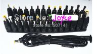 28 in 1 Set New Universal AC DC Jack Charger Connector Plug for Laptop /Notebook AC DC Power Adapter with Cable