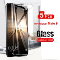 （ATG）5PcsProtective Glass ForMate 9ตัวป้องกันหน้าจอ ForMate 9 Mate9 HardGuard