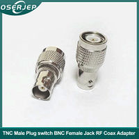 1PC NEW TNC Male Plug to BNC Female Jack RF Coax Adapter convertor Straight Nickelplated