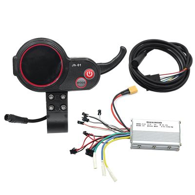 -01 Meter Dashboard LCD Display 6PIN+36V 19A Brushless Controller Without Hall for Electric Scooter E Bike Accessories