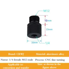 zhoutt Mimar 1/4 vít kim loại Flash giày nóng gắn bộ chuyển đổi chân đế | Lazada.vn Zhoutt Mimar 1/4 Vít Kim Loại Flash Giày Nóng Gắn Bộ Chuyển Đổi Chân Đế | Lazada.Vn