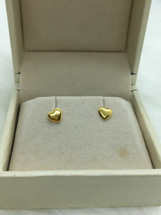 Stud Earring Hypo Allergenic for Baby's non tarnish 18 karat GP Lazada PH