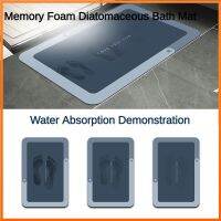 Diatomaceous Earth Mat Magic Foam Moisture Absorbing Bath Mat ห้องน้ำ Anti-Slip ห้องครัว Memory Bath Mats ดูดซับน้ำพรม