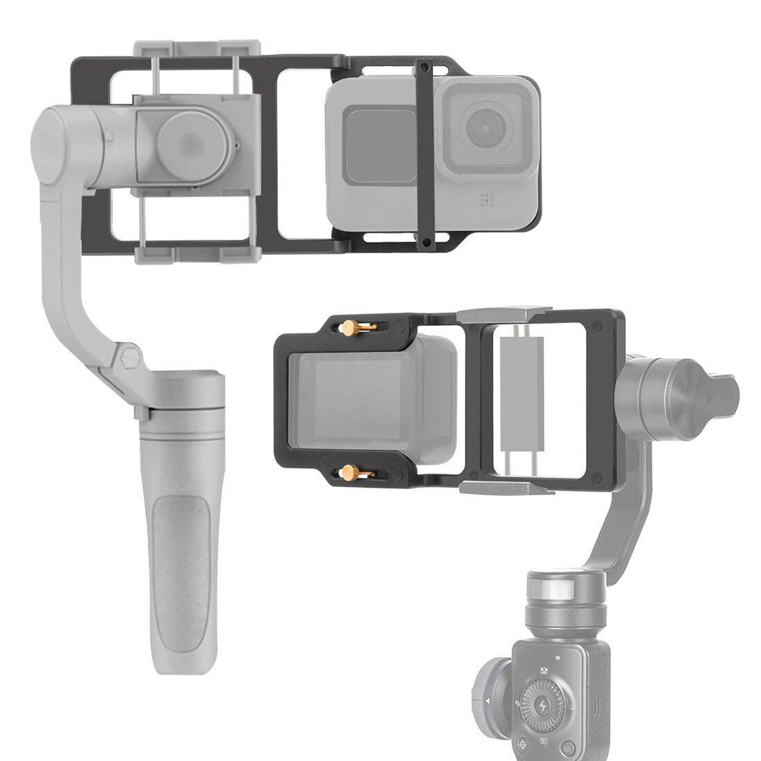 Handheld Stabilizer Gimbal Adapter Switch Mount Plate For DJI OM5 OM4