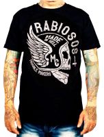 2019 New Mens T Shirts [RABIOSOS MC] T-SHIRT MOTORCLUB SKULL BIKER ROCKERL Tops Tshirt Homme XS-4XL-5XL-6XL