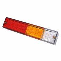 ไฟท้าย LED ด้านหลัง 2 ชิ้น 12V/24V ไฟท้าย LED ย้อนกลับไฟเลี้ยว Ute Truck Trailer Caravan Indicator