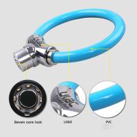 Mini Bike Lock for Mountain Road Bike Anti-Theft Wirerope Fixed Gear Bike Ring Lock Also Fit Motorcycle Home Office