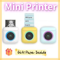 C21 Bluetooth APP Control Thermal Printer Portable Mini Label Printer Wireless Impresoras Paper Photo Sticker Inkless Printing Fax Paper Rolls