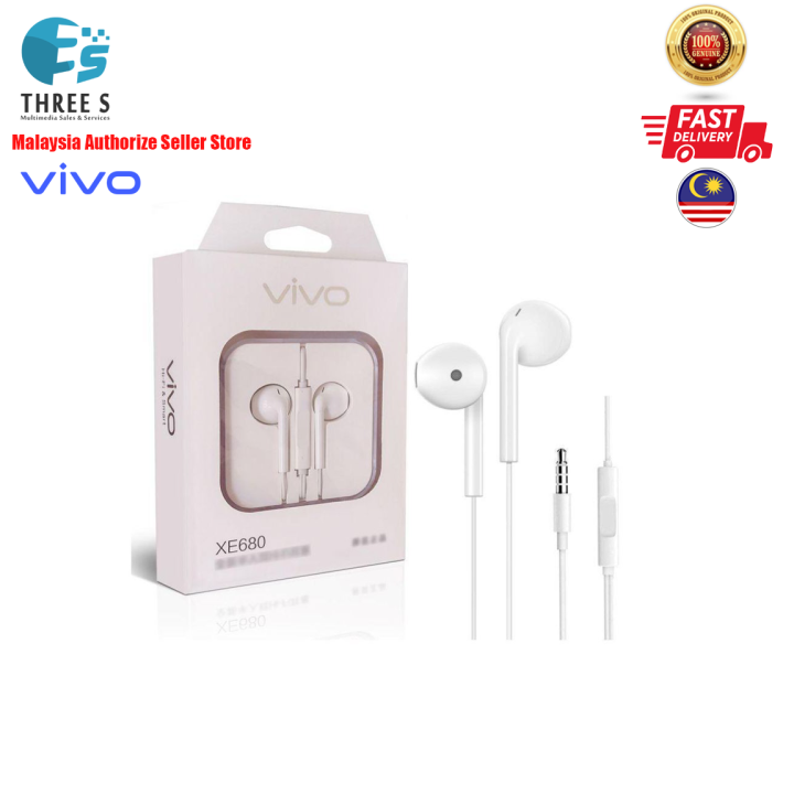 VIVO XE680 IN EARPHONE/EARPIECE HIFI AND SMART Lazada