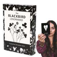 ไพ่ทาโรต์ Blackbird Lenormand 36ใบเวอร์ชั่นภาษาอังกฤษไพ่ออราเคิลสำรับการทำนายโชคชะตาเกมกระดานโต๊ะบอกความโปรดปรานของปาร์ตี้