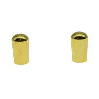 KAISH 2pcs Metric Gold M4 METAL LP Guitar Toggle Switch Tip for Import LP