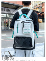 High School Students Large Capacity Schoolbag New Style College Students Trendy High School Students Backpack Mens Backpack Business Computer Bag
