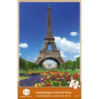 Jigsaw Puzzle ตัวต่อจิ๊กซอว์ 500 ชิ้น T019 Architecture สิ่งก่อสร้าง Eiffel Tower France รูปหอคอยไอเฟล ฝรั่งเศส MagicLand6