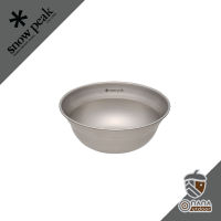 Snow peak Tableware Bowl ถ้วยชาม Stainless Steel