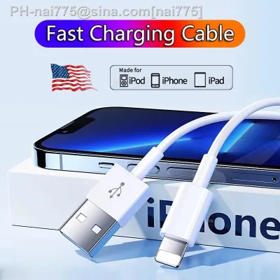 ❃┅❁ USB Cable For iPhone 14 13 12 11 Pro Max Mini 6 7 8 Plus XS X XR SE iPad 20W Phone Data Sync Fast Charging Wire Cord 0.25M 1M 2M