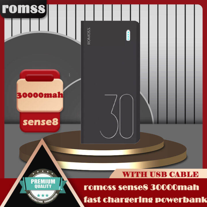 Romoss sense 8 / sense 8plus 30000mAh Power Bank Fast Charging ...
