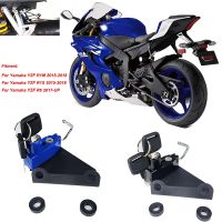 R6 Motorcycle Helmet Lock Mount Hook Side Anti-theft Security Alloy with 2 Keys Fits For Yamaha YZF R1S R1M 15-18YZF R6 17-19