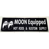 130GSM 150D Material Moon Equipped Flag Banner 1.5ftx5ft (45x150cm) Size Custom Any Size Any Logo Flying and Hanging Flags