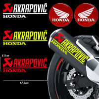 รถจักรยานยนต์ฮอนด้า3D เจลสัญลักษณ์เรซินป้าย AKRAPOVIC ท่อไอเสีย Vario 150 ADV150 Vario150eSP Winner150 Wave125 CB150 PCX125