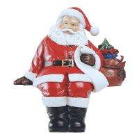 Nordic Creative Santa Claus Resin Crafts Home Living Room Desktop Decoration Ornaments Christmas Gifts