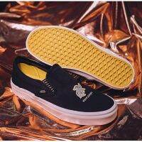 Vans X Harry Potter รองเท้าผ้าใบแฟชั่นสีดำ